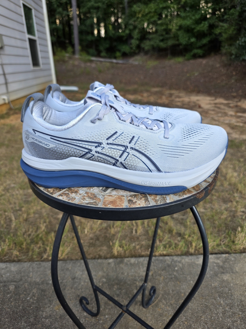 Asics Gel Kayano 33 1011C167 Piedmont Grey Running Shoes Men's Size 11.5 Worn 4x